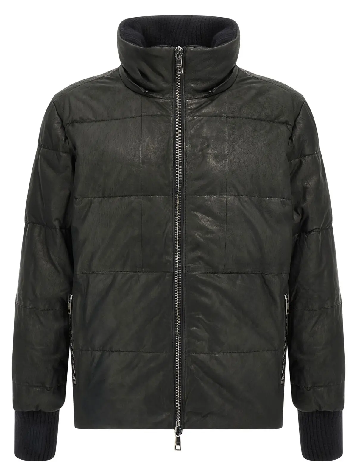 Куртка пухова Giorgio Brato з відстібним капюшоном Чорна 2 Removable hood down jacket GU26F14090BISVBRUSHFEARNERO GIORGIO BRATO Black