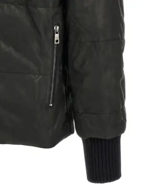 Removable hood down jacket Fall Winter 2025/2026 GIORGIO BRATO Black