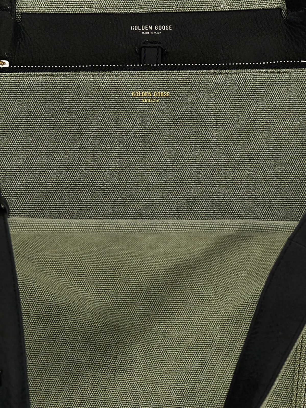 Сумка шопер Golden Goose 24.7 Сіра 4 '24.7' shopping bag 100% cotton GOLDEN GOOSE Gray