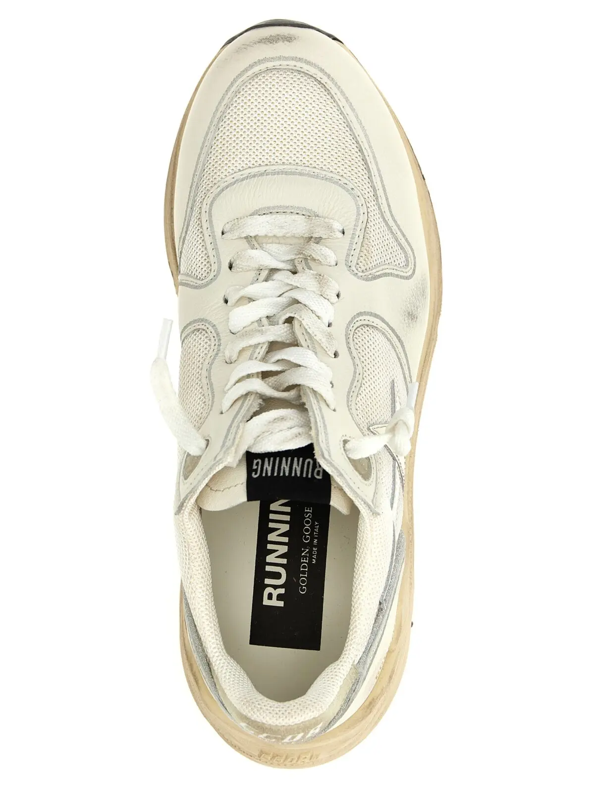 Кросівки Golden Goose Running sole Білі 4 'Running sole' sneakers GOLDEN GOOSE White