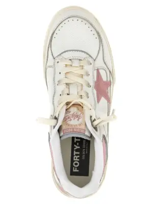 'Forty2' sneakers 84% lh 15% polyester 1% polyurethane GOLDEN GOOSE Pink