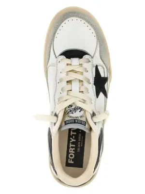 'Forty2' sneakers 84% lh 15% polyester 1% polyurethane GOLDEN GOOSE White/Black