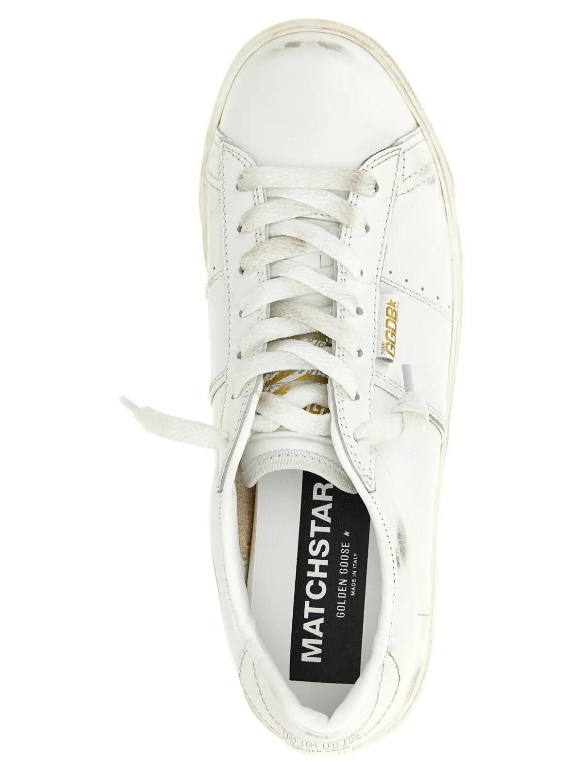 Кросівки Golden Goose Matchstar Білі 4 'Matchstar' sneakers 100% cow leather (Bos Taurus) GOLDEN GOOSE White