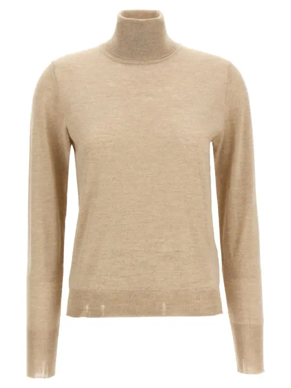 'Dilara' turtleneck sweater GOLDEN GOOSE Beige