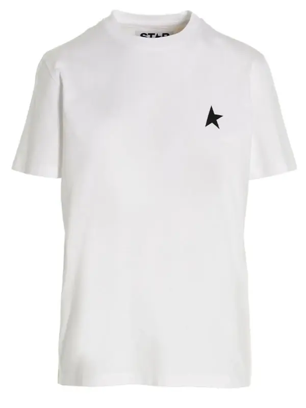 'Star' T-shirt GOLDEN GOOSE White