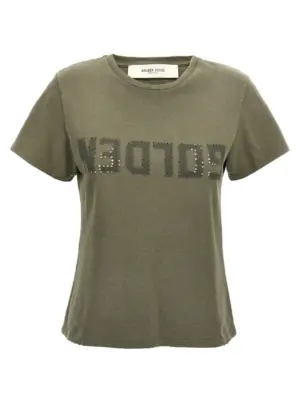 'Doris' T-shirt GOLDEN GOOSE Green