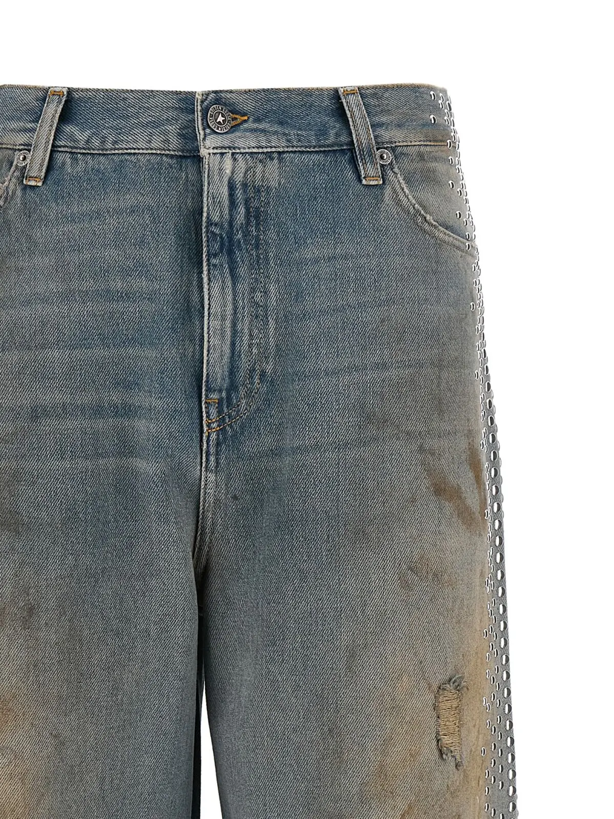 Джинси Golden Goose Melody Сині 4 'Melody' jeans 100% cotton GOLDEN GOOSE Blue