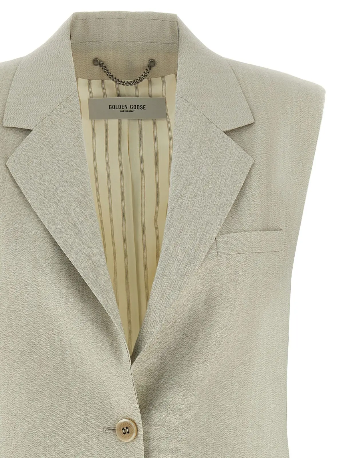 Жилет Golden Goose Nicole Бежевий 3 'Nicole' vest Woman GOLDEN GOOSE Beige