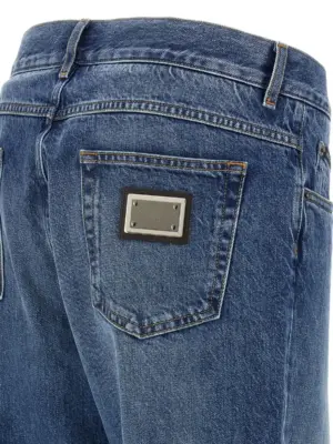 'Essential' jeans 100% cotton DOLCE & GABBANA Blue
