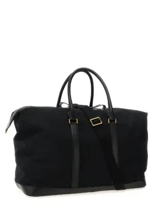 Leather details travel bag H0459TNY017G1N001 TOM FORD Black