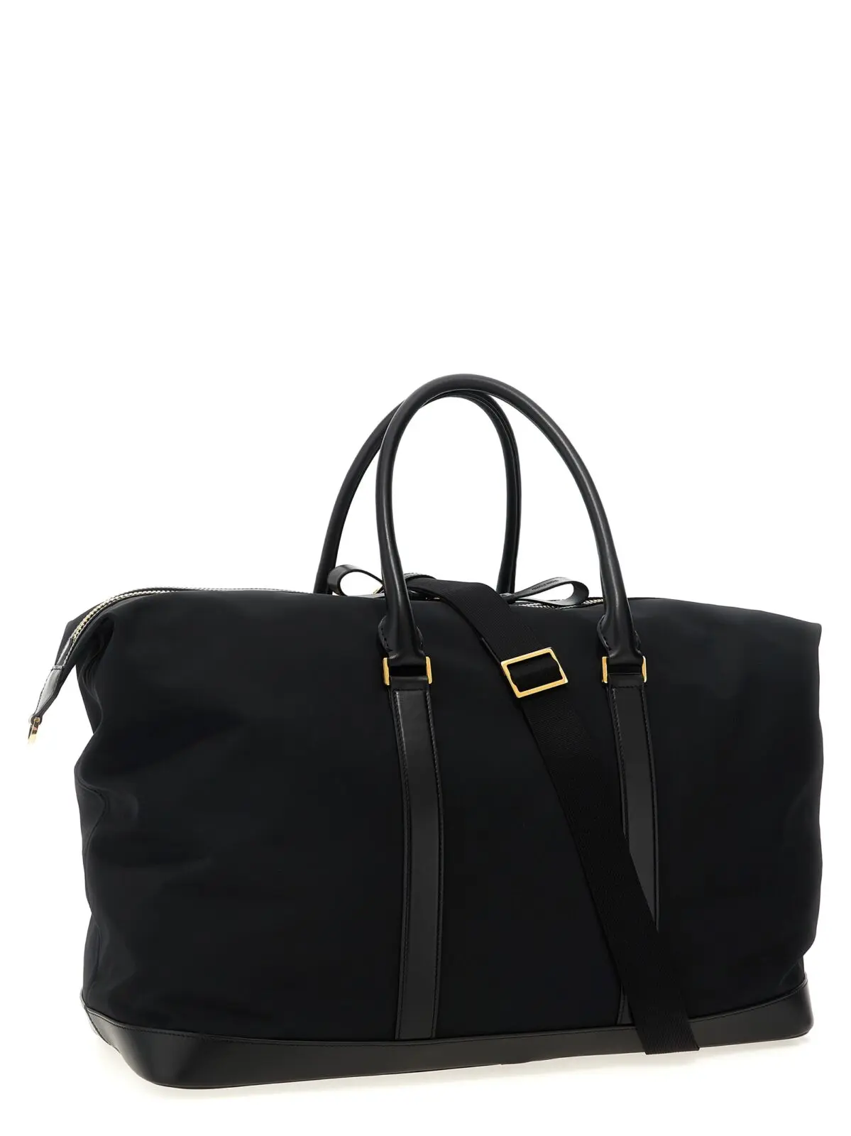 Сумка дорожня Tom Ford Leather details Чорна 2 Leather details travel bag H0459TNY017G1N001 TOM FORD Black