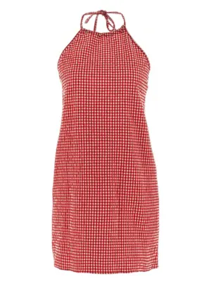 'Vichy' dress HUNZA G Red