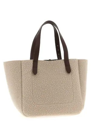 'Belt Tote' shopping bag HB0545FA0468132 J.W.ANDERSON Beige