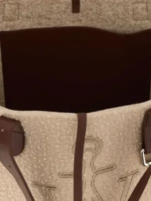 'Belt Tote' shopping bag 90% wool