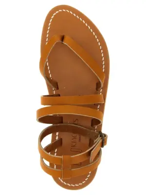 'Hemeree' sandals 100% cow leather (Bos Taurus) K.JACQUES SAINT TROPEZ Brown