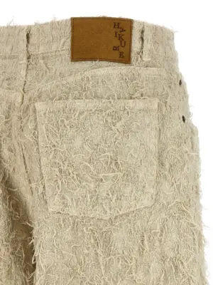 Bermuda shorts 'Becky fur denim' 100% cotton HAIKURE Beige