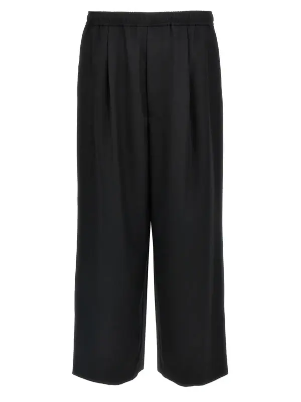 Wool pants COMME DES GARҪONS HOMME Black