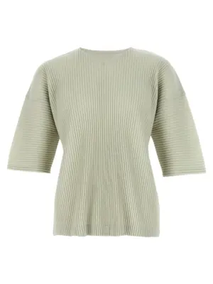 'MC March' T-shirt HOMME PLISSE' ISSEY MIYAKE Gray