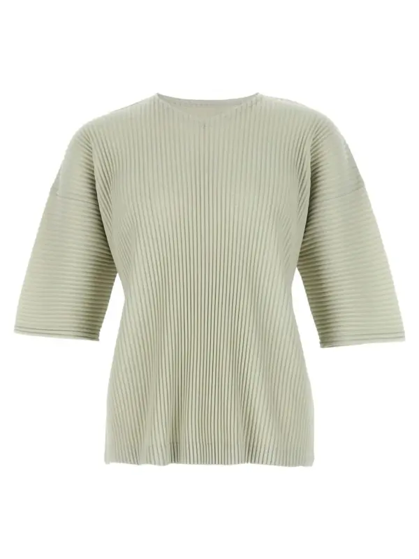 'MC March' T-shirt HOMME PLISSE' ISSEY MIYAKE Gray
