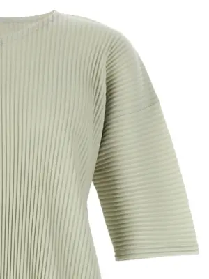 'MC March' T-shirt Man HOMME PLISSE' ISSEY MIYAKE Gray