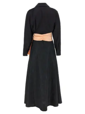 'Clarence' dress HS25RTWDRESSCLARF55 BERNADETTE Black