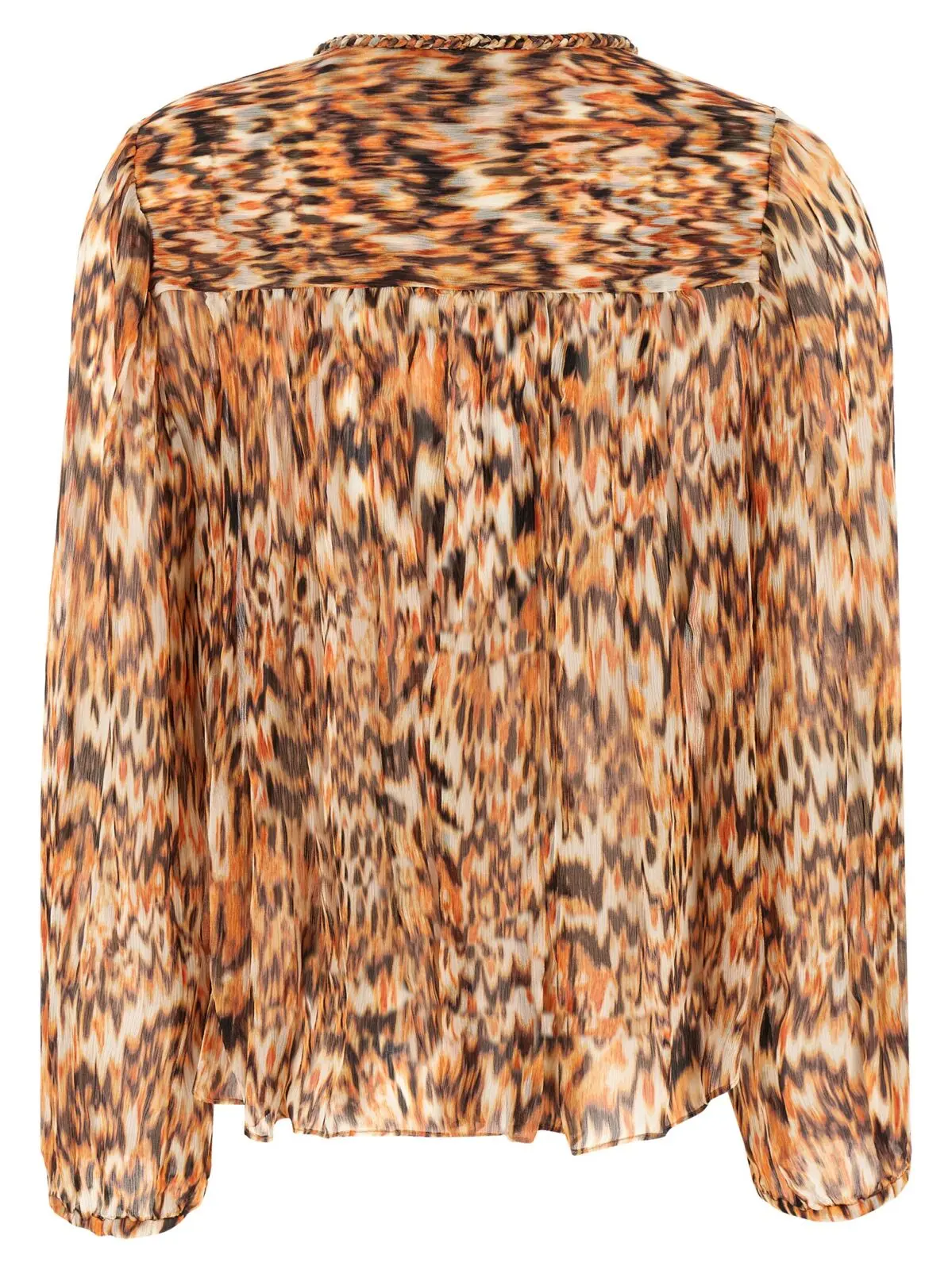 Блуза Ametissa Isabel Marant Оранжева 2 'Ametissa' blouse HT0078FBC2J05I11OR ISABEL MARANT Orange