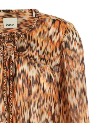 'Ametissa' blouse Woman ISABEL MARANT Orange