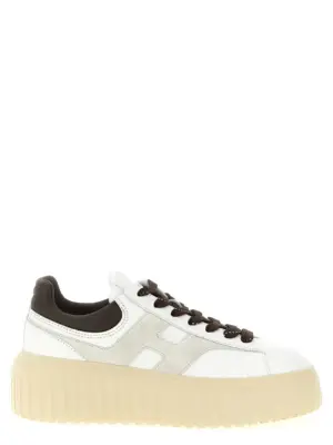 'H-stripes' sneakers HOGAN Brown
