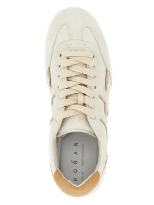 'Hogan 86ER' sneakers 55% mutton 45% calf leather HOGAN White