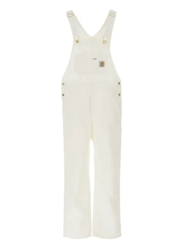 'Bib Overall' jumpsuit CARHARTT WIP White