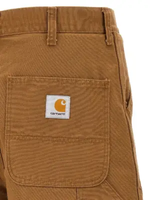 'Single Knee' bermuda shorts 100% organic cotton CARHARTT WIP Brown