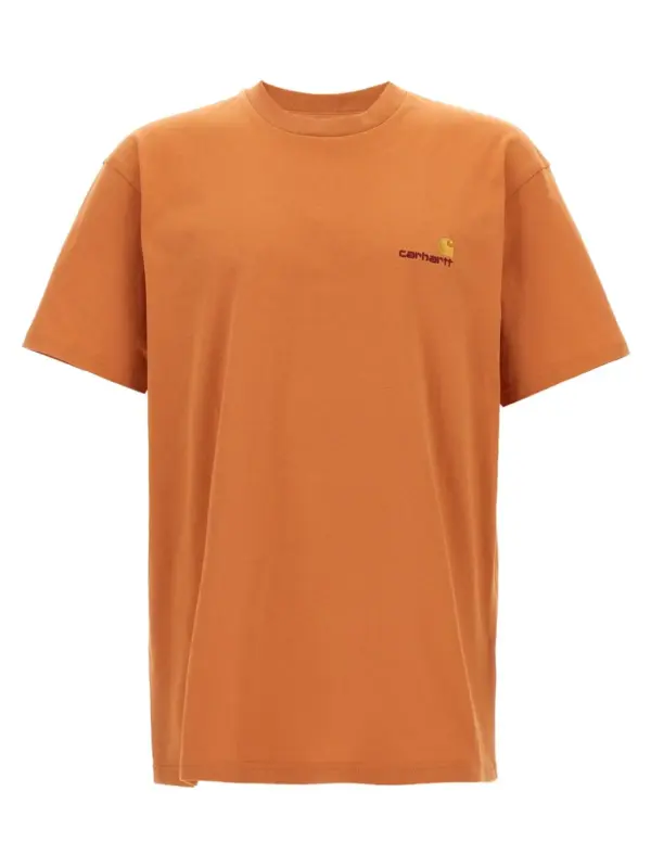 'American Script' T-shirt CARHARTT WIP Orange