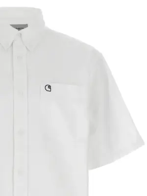 'Braxton' shirt Man CARHARTT WIP White