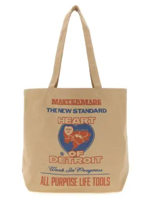 'Canvas Graphic Tote' shopping bag CARHARTT WIP Beige