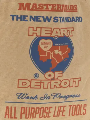 'Canvas Graphic Tote' shopping bag Man CARHARTT WIP Beige