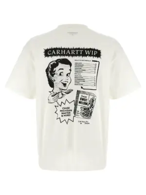'Catalogue' T-shirt I03464400AXX CARHARTT WIP White/Black