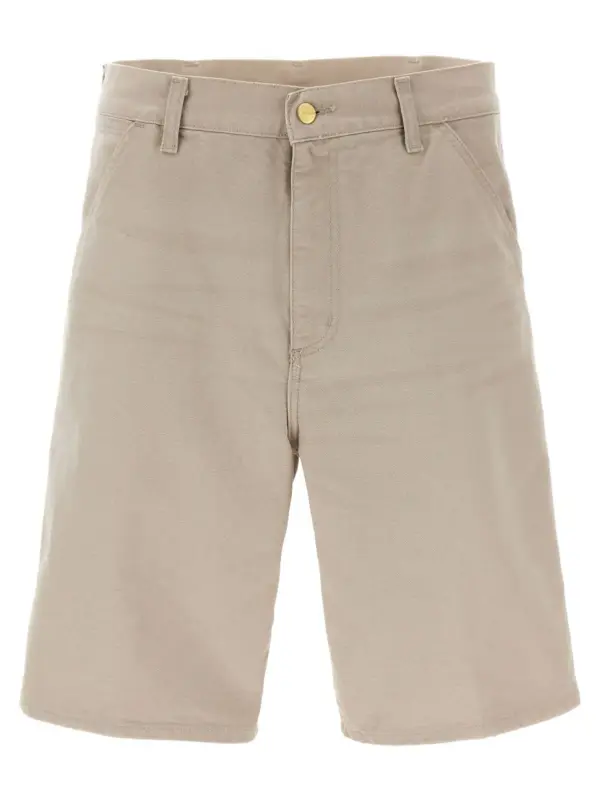 'Single knee' bermuda shorts CARHARTT WIP Beige