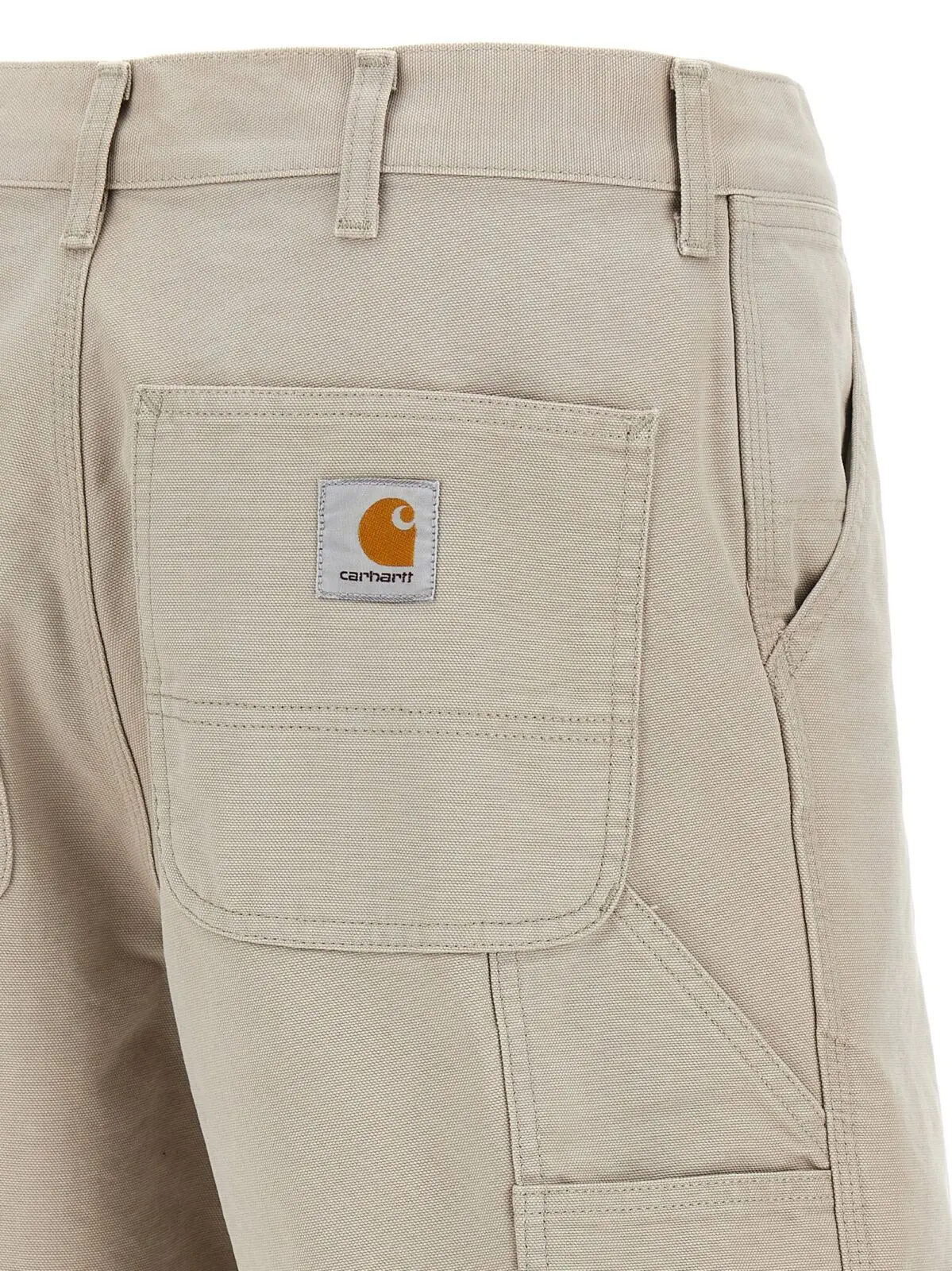 Шорти-бермуди Carhartt Wip Single knee Бежеві 4 'Single knee' bermuda shorts 100% organic cotton CARHARTT WIP Beige