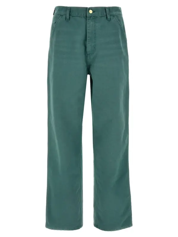 'Single Knee' pants CARHARTT WIP Green