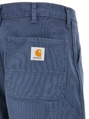 'Single Knee' pants 100% organic cotton CARHARTT WIP Blue