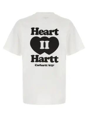 'Heart II Hartt' T-shirt I03520302XX CARHARTT WIP White/Black