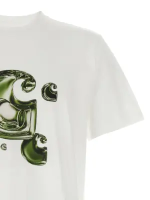 'Solar Chrome C-Logo' T-shirt Man CARHARTT WIP White