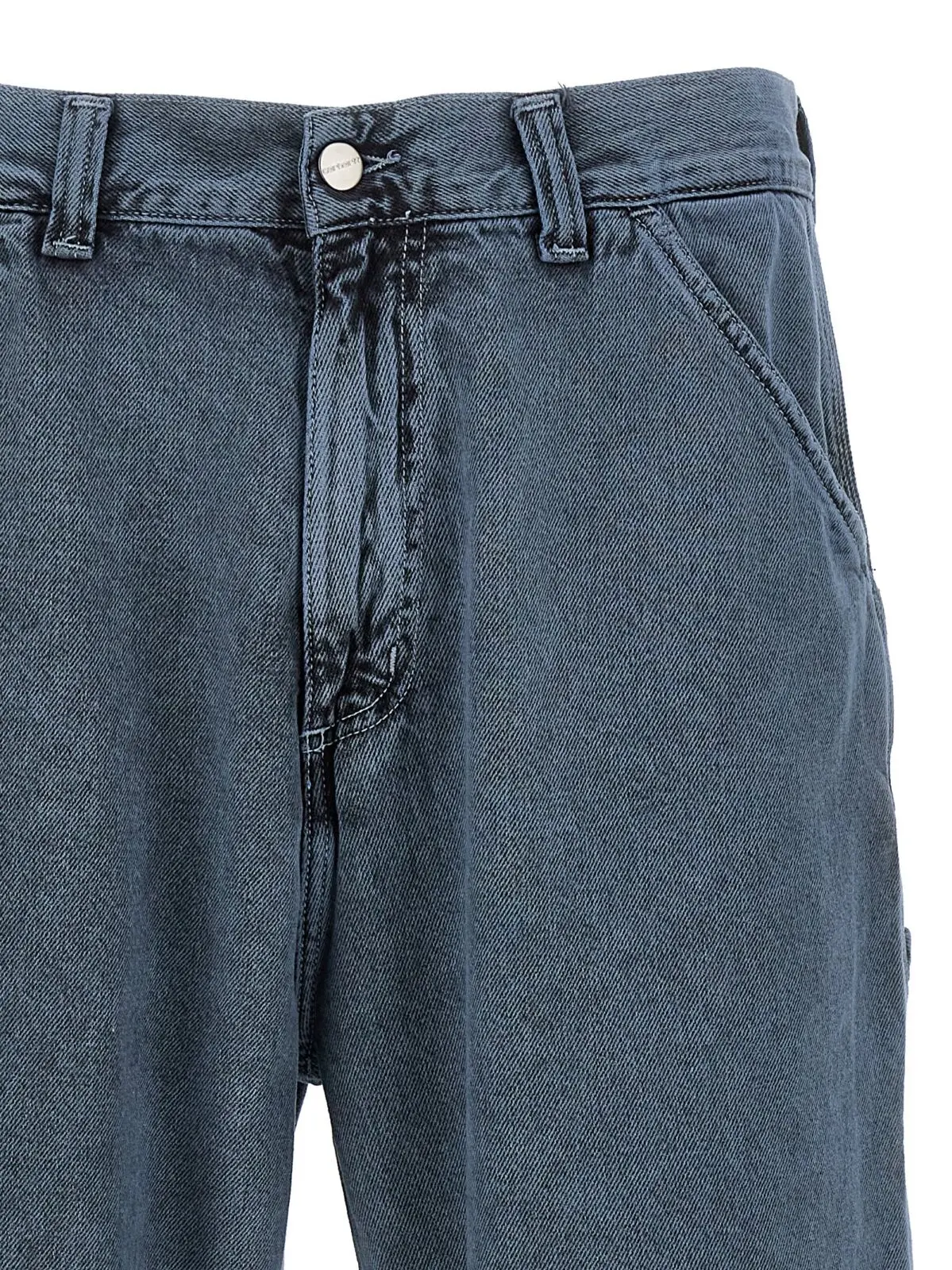 Штани Carhartt Wip Single Knee Сині 3 'Single Knee' pants Man CARHARTT WIP Blue