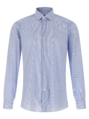 Striped shirt BARBA Light Blue