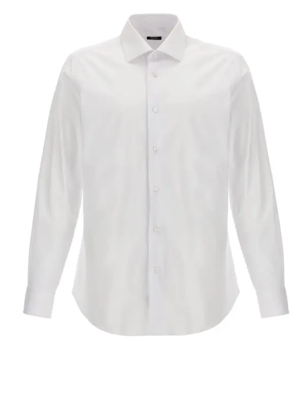 Poplin shirt BARBA White