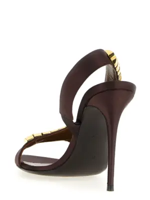 'Gz Dafne' sandals Woman GIUSEPPE ZANOTTI Bordeaux