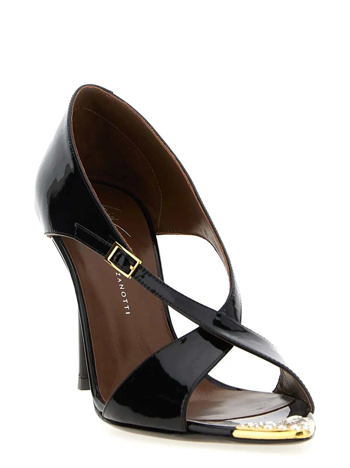 Босоніжки Intrigo Giuseppe Zanotti Чорні 2 'Intrigo' sandals I500022001 GIUSEPPE ZANOTTI Black