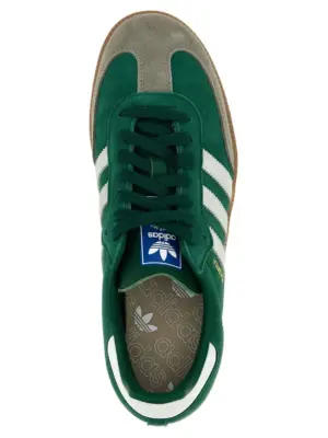 Samba OG sneakers 100% suede leather ADIDAS ORIGINALS Green