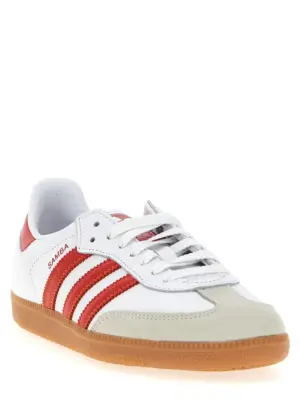 'Samba OG' sneakers IF6513FTWWHTSOLREDOWHITE ADIDAS ORIGINALS Red