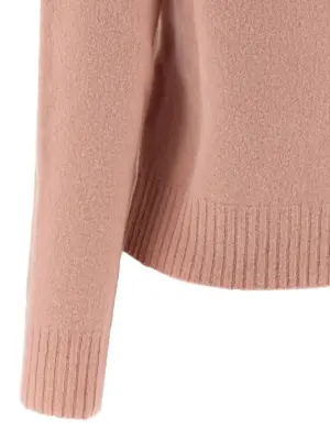 Wool sweater 100% wool JIL SANDER Pink